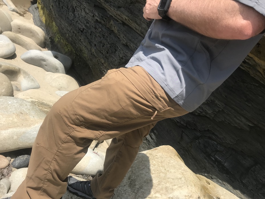 close up of 5.11 apex pants