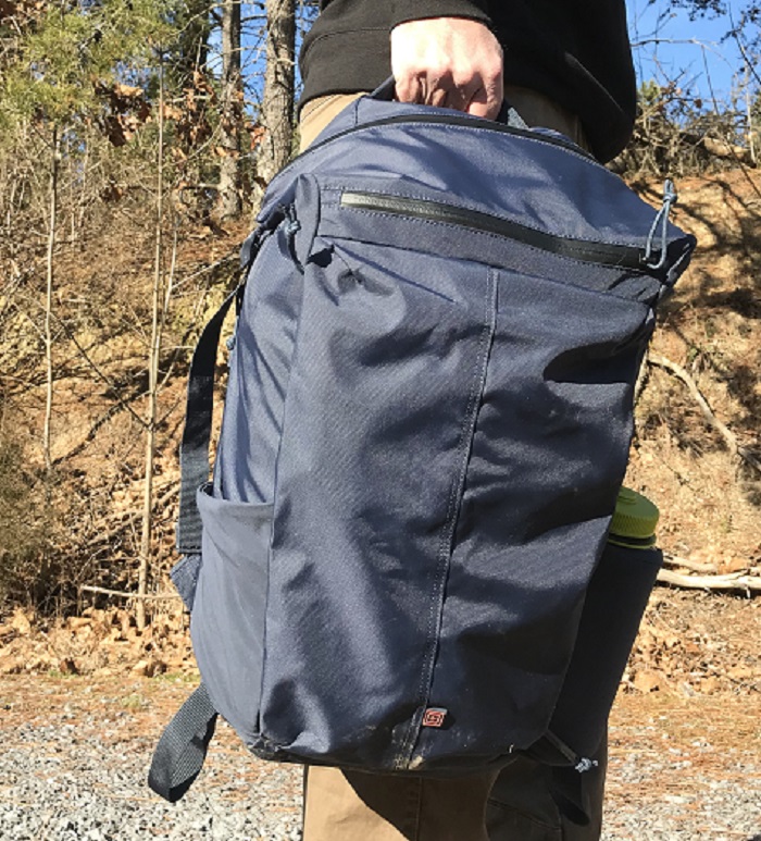 5.11  backpack with nalgene bottle